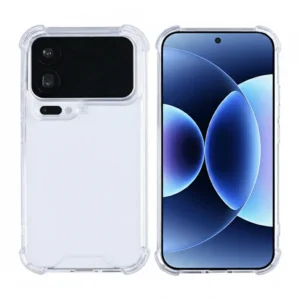 Rixus Anti-Burst Case for Xiaomi 17 Pro Max – Transparent, Shockproof