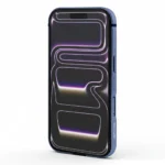 Rixus Crash Guard iPhone 17 Pro Max Case, Light Blue Dual-Tone