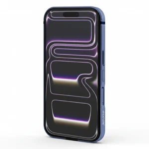 Rixus Crash Guard iPhone 17 Pro Max Case, Light Blue Dual-Tone
