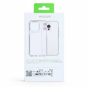 Rixus Armor-X MagSafe Anti-Shock Clear Case for iPhone 17 Pro