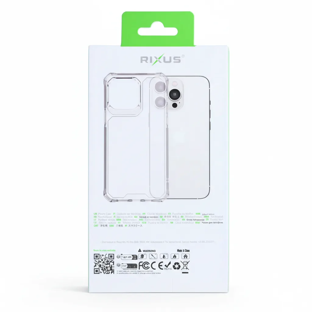 DF-ACC-CASE-0204-01 Rixus Armor-X MagSafe Anti-Shock Clear Case for iPhone 17 Pro