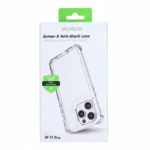 Rixus Armor-X MagSafe Anti-Shock Clear Case for iPhone 17 Pro