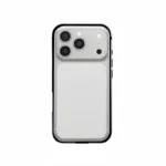 Rixus Crash Guard Metallic Bumper Case for iPhone 17 Pro Max Black