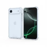 Rixus Armor-X Anti-Shock Clear Case for iPhone 17 Air, Transparent