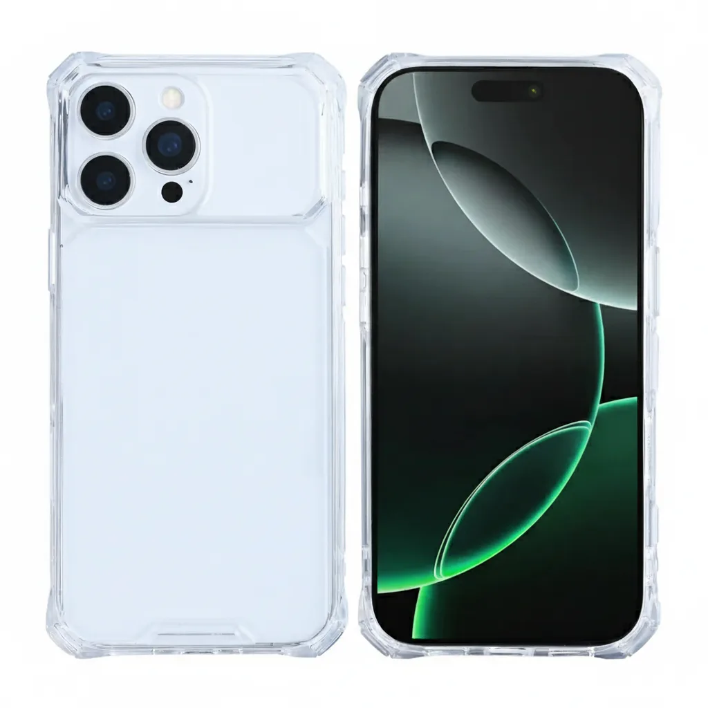 DF-ACC-CASE-0209-01 Rixus Armor-X MagSafe Shockproof Clear Case for iPhone 17 Pro Max