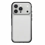 Rixus Crash Guard Case for iPhone 17 Pro – Silver, Hybrid Bumper