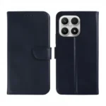 Rixus Xiaomi 17 Black Bookcase – PU Leather Wallet Folio Case