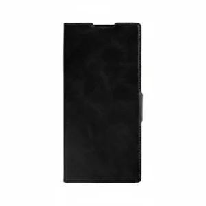 Rixus Samsung Galaxy Z Fold 7 Wallet Case with Pen Holder, Black