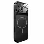 iPhone 16 Pro Max MagSafe Matte Black Case with Camera Shield