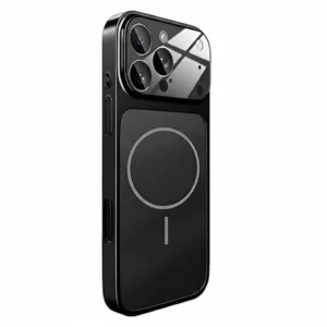 iPhone 16 Pro Max MagSafe Matte Black Case with Camera Shield
