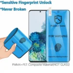 Polymer Nano PMMA+PET Screen Protector for Huawei P50 Pro – Sensitive, Shatterproof, Not Glass