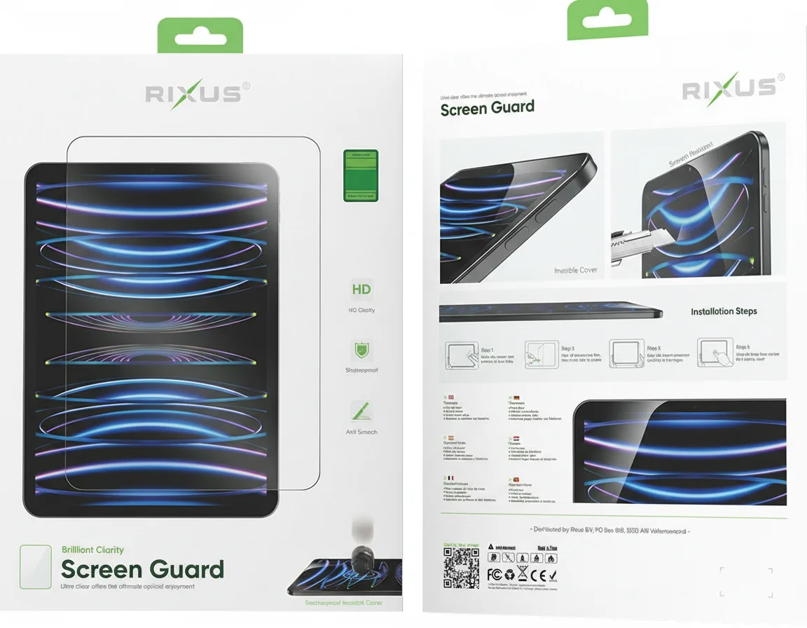 DF-ACC-SCRN-0022-01 Rixus Ultra-Clear Screen Guard for iPad 10.9" (2022) & iPad 11 (2025)