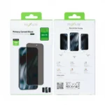 Rixus Privacy Full Curved Edge Tempered Glass for Galaxy S25 FE & A57
