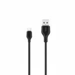 XO NB103 USB-A to USB-C 2.0m Charging & Data Cable, 2.1A Black