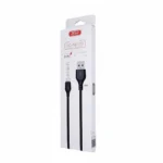 XO NB103 USB-A to USB-C 2.0m Charging & Data Cable, 2.1A Black