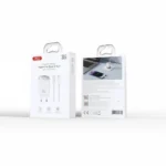 XO 30W GaN Dual Port Fast Wall Charger with USB-C & USB-A + USB-C Cable