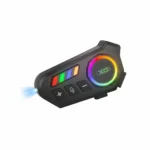 XO BE56 Motorcycle Helmet Headset with RGB LED Lighting, Bluetooth 5.4