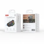XO BE56 Motorcycle Helmet Headset with RGB LED Lighting, Bluetooth 5.4