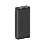 XO 20000mAh 22.5W Power Bank, Fast Charge, Triple Output, Black