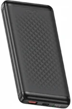 XO PB308 10000mAh 22.5W Power Bank, Black – Fast Dual Output & Display
