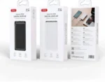 XO PB308 10000mAh 22.5W Power Bank, Black – Fast Dual Output & Display