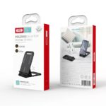 XO C73 Folding Desktop Phone Stand, adjustable, foldable design, sturdy holder for smartphones on desks or tables