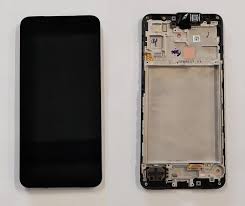 Samsung Galaxy A17 5G original black LCD display replacement screen, model A176, genuine part