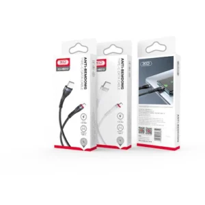 XO NB213 Anti-Bending Lightning Cable – durable, reinforced Lightning connector for iPhone and iPad charging