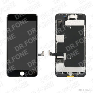 iPhone 8 Plus black A Grade renovated LCD screen replacement, compatible with 2017 model