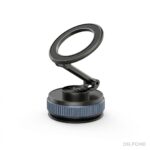 MagSafe Magnetic Car Phone Mount with Rotating Vacuum Suction Base