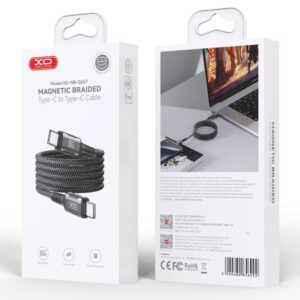 NB-Q264B Type-C to Type-C 240W high power data cable 2m length for USB-C devices