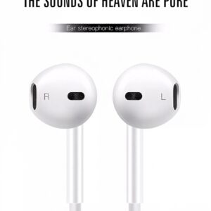 XO S31 Stereo Wired Earphones with in-line control, comfortable design, and tangle-free cable for clear audio