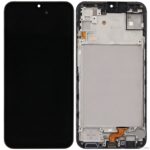 OLED Display Assembly with Frame black for Samsung Galaxy A15 (A155/A156, 2023, Refurbished)