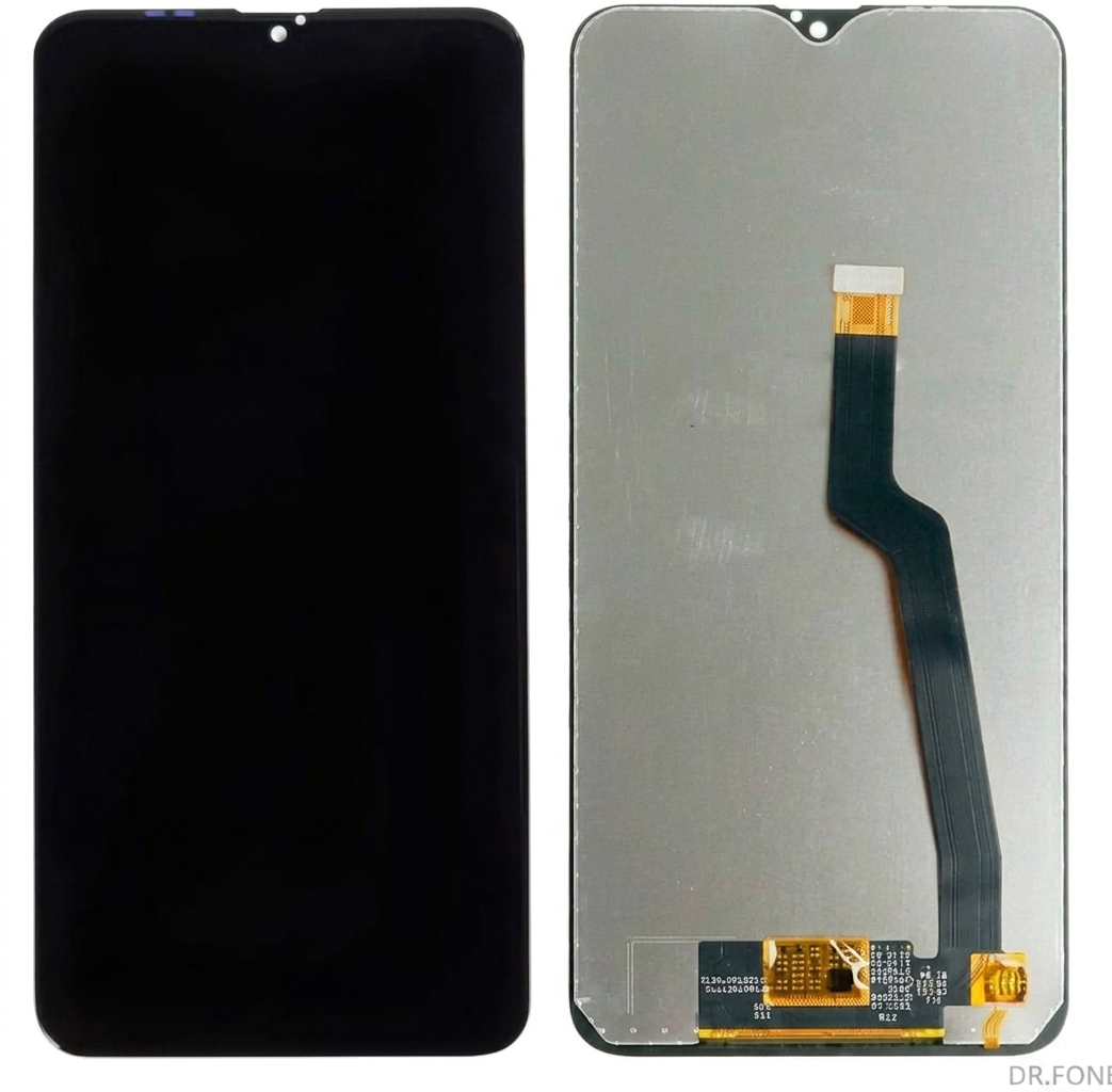DRFONE-IMG-2432 Samsung A105F (A10 2019) black LCD replacement display, no frame, compatible with Galaxy A10 2019 model