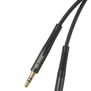 NB-R175B 3.5mm male-to-male audio adapter cable, 2 meter length, durable and compatible with devices