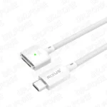 Rixus RXUC140 USB-C To MagSafe Compatible 3 Cable 140W White - Image 3