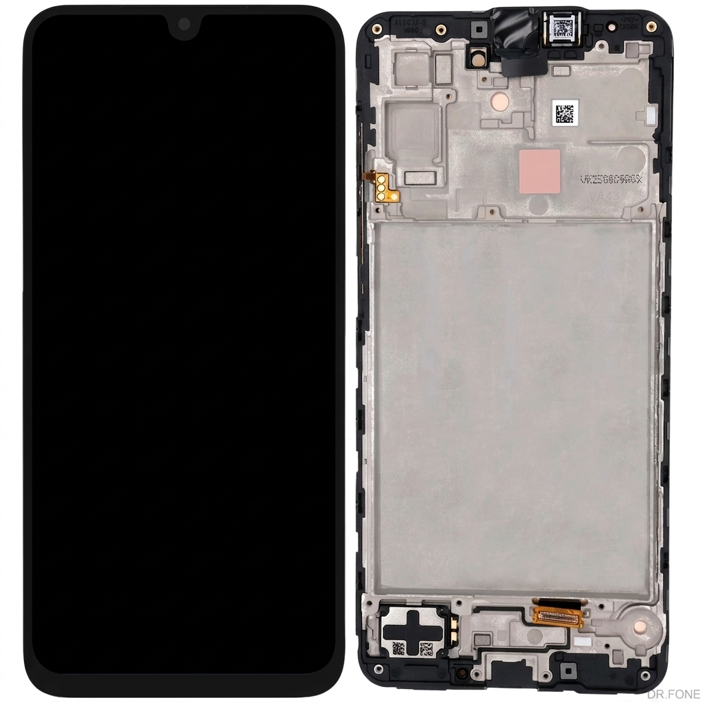 DRFONE-IMG-2452 OLED Screen Assembly with Frame for Samsung Galaxy A17 4G (A175, 2025), Service Pack quality replacement