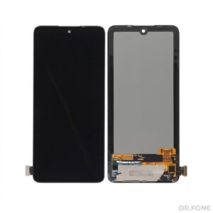 Refurbished OLED assembly for Xiaomi Poco X4 Pro 5G and Redmi Note series in black, no frame included