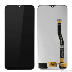 Samsung Galaxy M20 SM-M205 2019 black LCD display replacement, front view, compatible screen