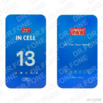 ZY INCELL LCD Display for iPhone 13 in black, replacement screen with vibrant color and crisp quality