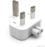 UK 3-Pin Duckhead Plug Adapter for Apple MagSafe & USB-C Chargers