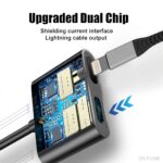 DUDAO 2-in-1 Dual Lightning Audio & Charging Splitter for iPhone