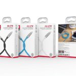 NB-Q228A 1.2m Type-C to Lightning cable, zinc alloy connectors, PD27W support, silicone TPE, OD6.0 thick, for Apple devices