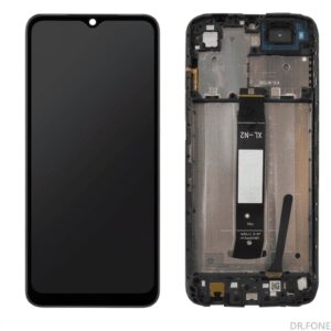 Xiaomi Redmi A1/A1+ (4G) 2022 black LCD display replacement screen, high-quality repair part