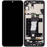 Samsung Galaxy A05s SM-A057 LCD display with black frame for 2023 model, replacement screen