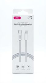NB-Q260C 27W 3m braided USB-C to Lightning fast charging cable for Apple devices, extra-long and durable