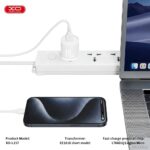 XO-L157 18W QC3.0 Fast Charging Wall Charger with Micro Cable, UK Plug