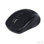 Maxlife Wireless Optical Mouse, 800/1000/1600 DPI, Ergonomic Black