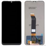 Xiaomi Poco M4 5G, Redmi 10 5G, Note 11E 5G black LCD replacement screen - front view