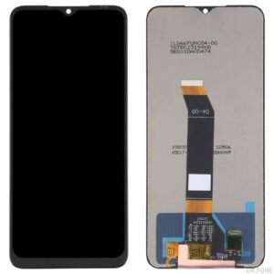 Xiaomi Poco M4 5G, Redmi 10 5G, Note 11E 5G black LCD replacement screen - front view